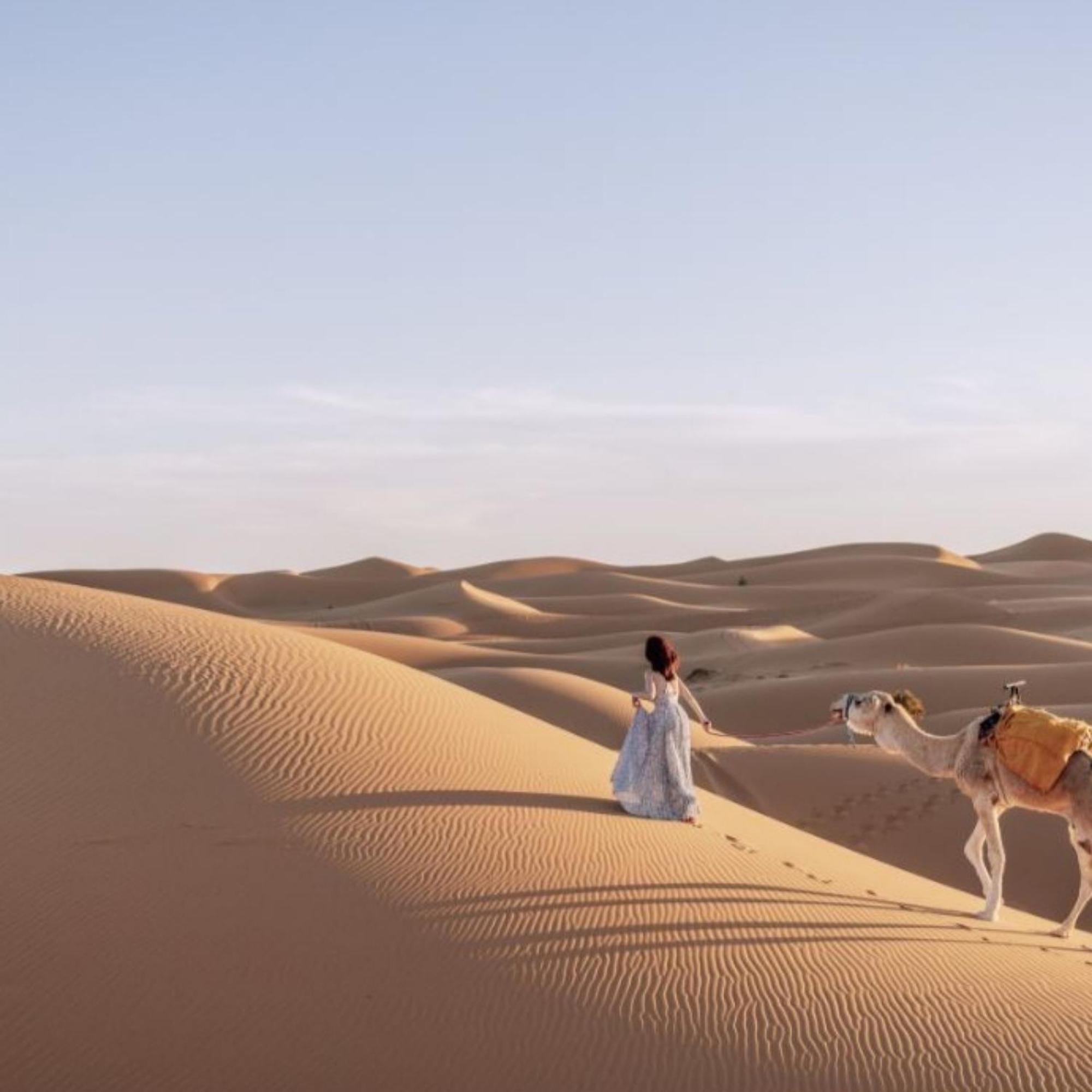 Erg Chebbi Romantic Desert Camp Merzouga Bagian luar foto