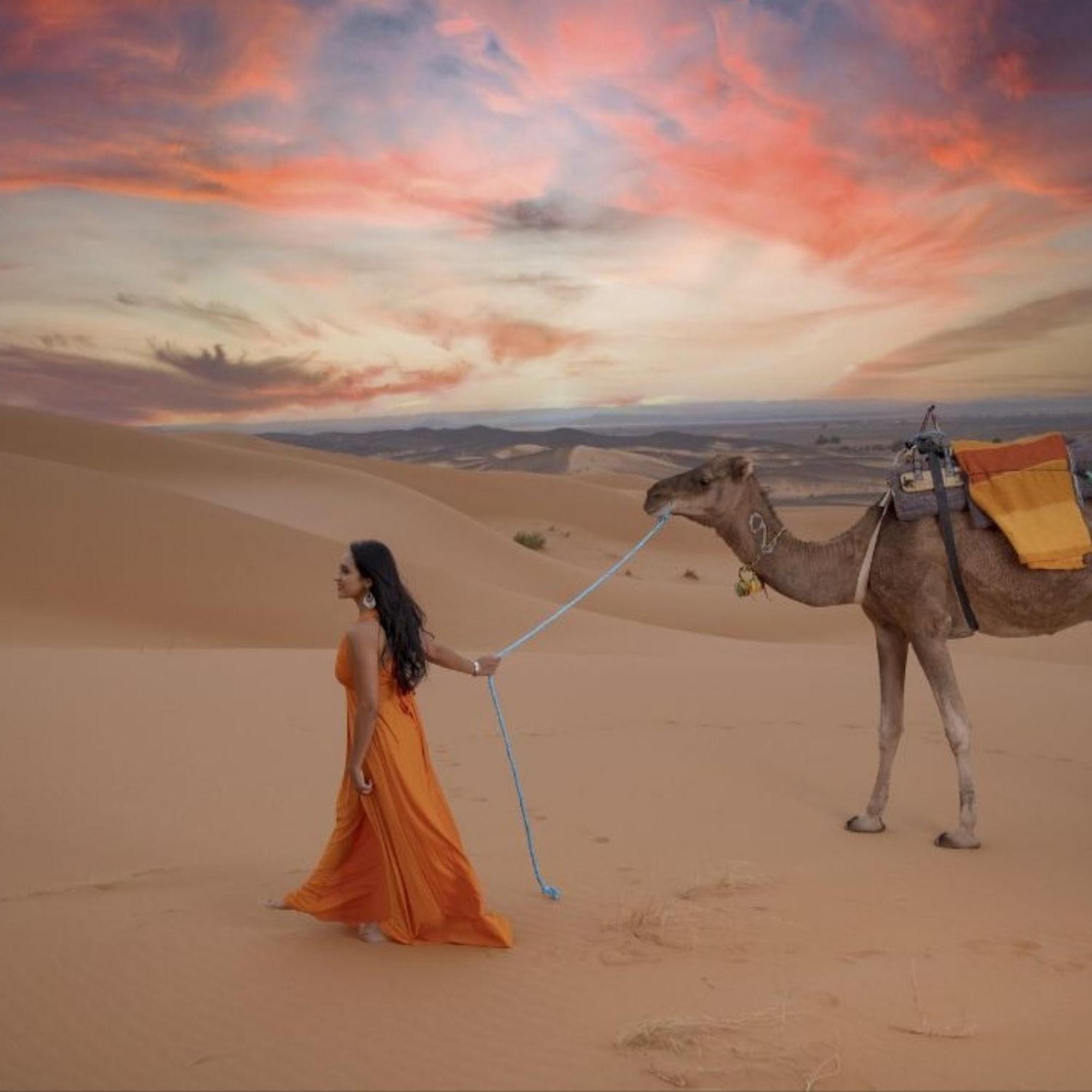 Erg Chebbi Romantic Desert Camp Merzouga Bagian luar foto