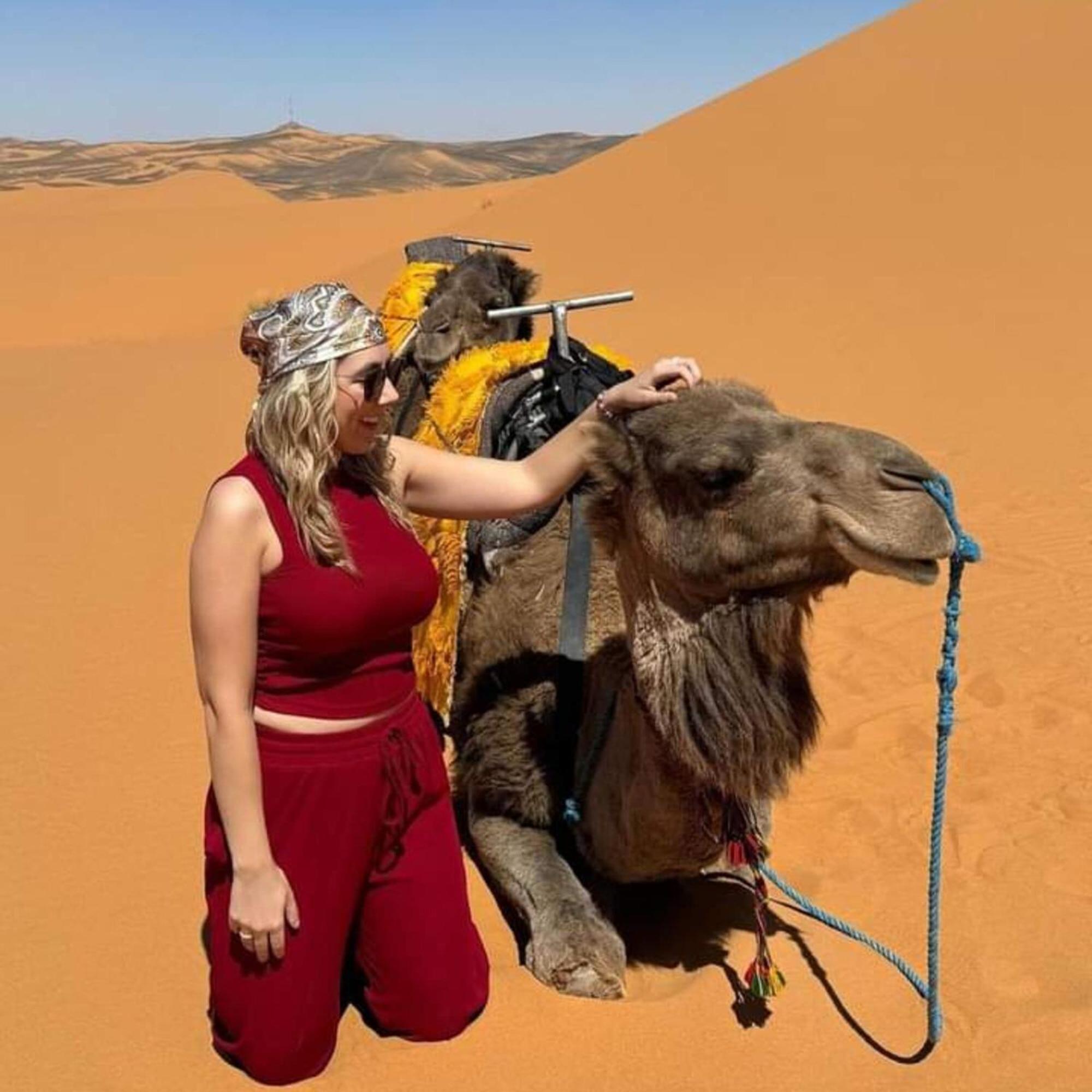 Erg Chebbi Romantic Desert Camp Merzouga Bagian luar foto