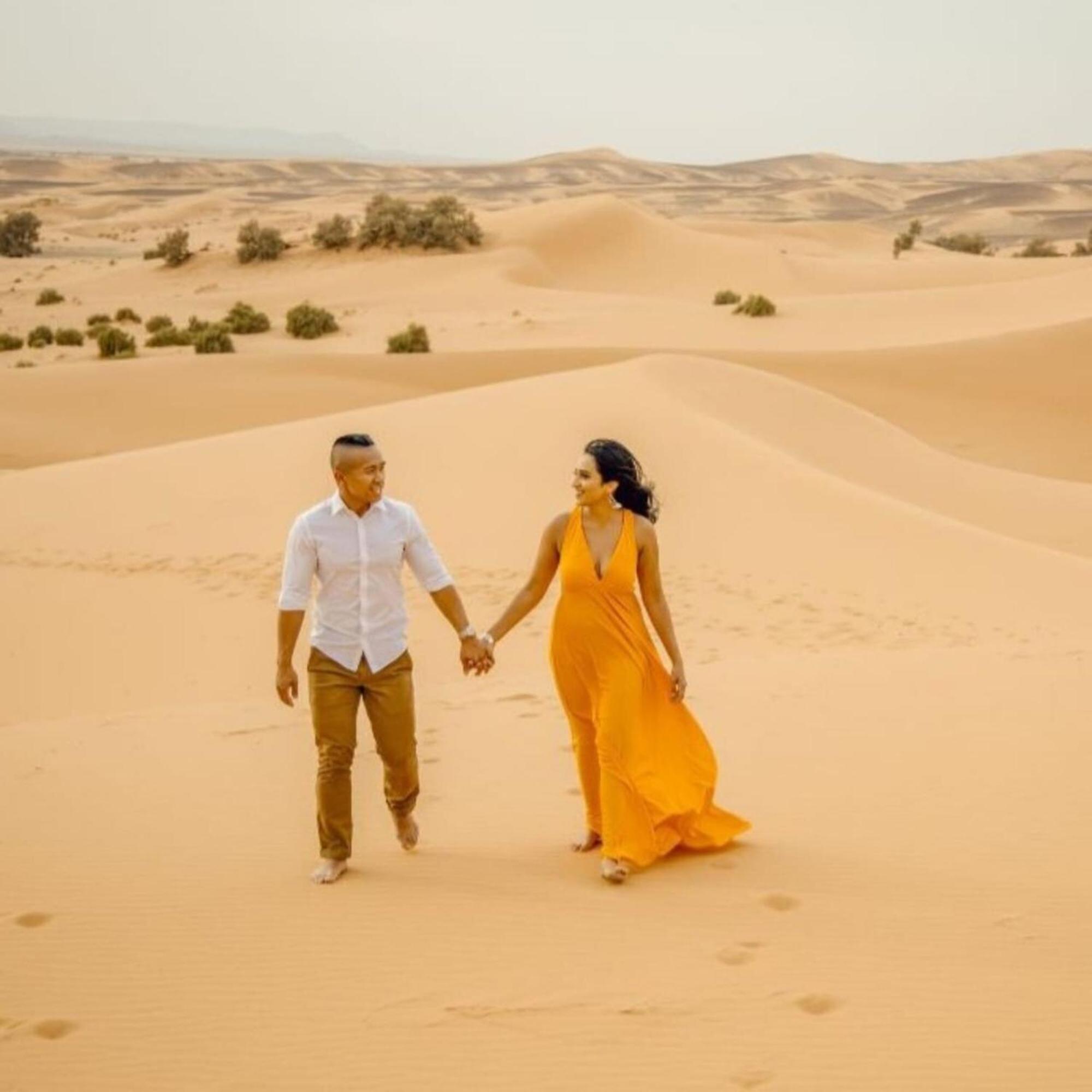 Erg Chebbi Romantic Desert Camp Merzouga Bagian luar foto